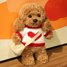 Load image into Gallery viewer, 28cm/36cm Lovely Dressed Puppy Dog Reallife Teddy Dog Plush Toys
