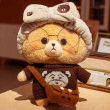 Load image into Gallery viewer, 30cm Cute Brown Teddy Bear Toy With Clothes Dress Up Bear Doll
