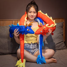 Load image into Gallery viewer, 220cm Creative Dragon Plush Toys Stuffed Colourful Dragons
