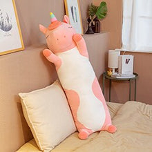 Load image into Gallery viewer, 65cm-120cm Cartoon Long Animals Plush Toy Squishy Sleeping Friends
