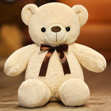 Load image into Gallery viewer, 60cm-120cm Kawaii Big Scarf Bow Tie Teddy Bear Animal Stuffed Plush
