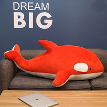 Load image into Gallery viewer, 60cm-100cm Giant Plush Killer Whale / Orca Stuffed Toys
