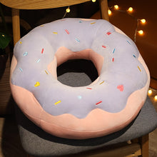 Load image into Gallery viewer, 45cm/70cm Plush Donuts Pillow &amp; Cushion Stuffed Soft Decorations
