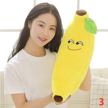 Load image into Gallery viewer, 40cm-80cm Cute Banana Food Plush Toy Stuffed Dolls in Different Sizes
