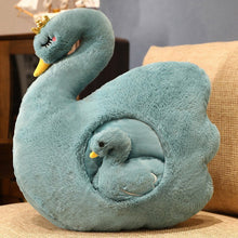 Load image into Gallery viewer, Cute Fluffy Ducklings &amp; Swan Plush Toys With Blankets
