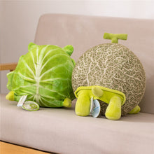 Load image into Gallery viewer, 25cm-40cm Cartoon Cabbage Frog &amp; Vegetable Turtle Stuffed Plush Toys
