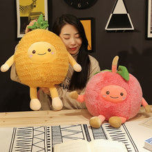 Load image into Gallery viewer, 30cm-45cm Cartoon Fruit Plushies Watermelon, Pineapple &amp; Cherry Toy Dolls
