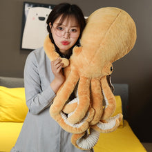 Load image into Gallery viewer, 30cm-90cm Lifelike Octopus Plush Stuffed Dolls in 5 Colours
