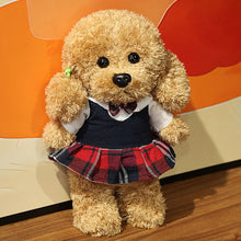 Load image into Gallery viewer, 28cm/36cm Lovely Dressed Puppy Dog Reallife Teddy Dog Plush Toys
