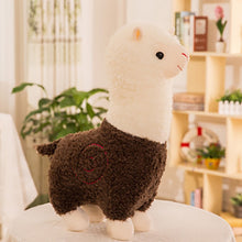 Load image into Gallery viewer, 25cm Cute Fluffy Alpaca Plush Toys in 6 Different Colours
