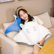 Load image into Gallery viewer, 35cm-90cm Cartoon Manta Ray &amp; Devil Ray Plush Toys
