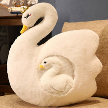 Load image into Gallery viewer, Cute Fluffy Ducklings &amp; Swan Plush Toys With Blankets
