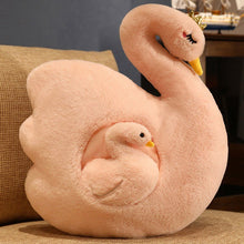 Load image into Gallery viewer, Cute Fluffy Ducklings &amp; Swan Plush Toys With Blankets
