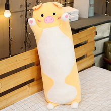 Load image into Gallery viewer, 70cm/90cm/120cm Cartoon Long Animal Plush Stuffed Doll Toys
