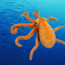 Load image into Gallery viewer, 55cm/80cm Aquatic Big Eyes Orange Octopus Stuffed Doll
