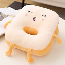 Load image into Gallery viewer, 32cm Cute Toast Bread Plush Nap Hand-Warmer Stuffed Pillows
