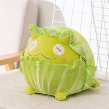 Load image into Gallery viewer, 25cm-40cm Cartoon Cabbage Frog &amp; Vegetable Turtle Stuffed Plush Toys
