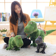 Load image into Gallery viewer, 40cm-100cm New Dinosaur Plush Toys T-Rex &amp; Triceratops
