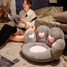 Load image into Gallery viewer, 50cm/60cm Giant Cat Paw Plush Seat Cushion Home Decoration
