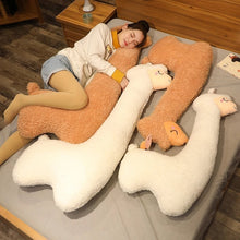 Load image into Gallery viewer, 75cm-130cm Giant Long Soft Alpaca Stuffed Plush Toys
