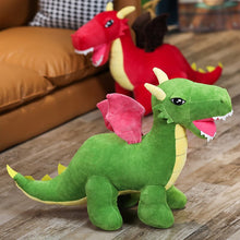 Load image into Gallery viewer, 60cm/80cm/110cm Giant Dragon Stuffed Plush Toys Red &amp; Green
