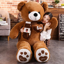 Load image into Gallery viewer, 60cm-100cm Stuffed Large Teddy Bears With Scarfs Plush Toys
