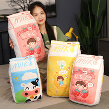 Load image into Gallery viewer, 25cm-60cm Cute Milk Drink Plush Toys Soft Stuffed in 3 Colours
