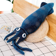 Load image into Gallery viewer, 110cm Cute Squid Long Pillow Hug Soft Plush Dolls
