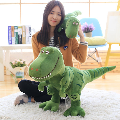 40cm-100cm New Dinosaur Plush Toys T-Rex & Triceratops