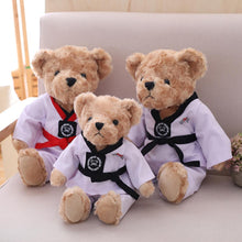 Load image into Gallery viewer, 30cm/40cm New Dressing Teddy Bear Taekwondo Bear Plush Toy
