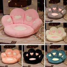 Load image into Gallery viewer, 50cm/60cm Giant Cat Paw Plush Seat Cushion Home Decoration
