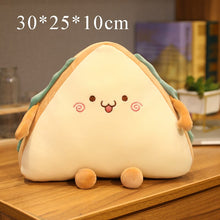 Load image into Gallery viewer, 30cm/40cm Cute Expressive Sandwich Kawaii Pillow Plush Toys
