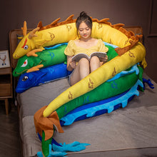 Load image into Gallery viewer, 220cm Creative Dragon Plush Toys Stuffed Colourful Dragons
