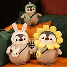 Load image into Gallery viewer, 25cm/35cm Kawaii Penguin Plush Toys Dressed As Other Animals
