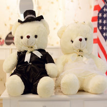 Load image into Gallery viewer, 2pcs 40cm-80cm Couple Bear Wedding Teddy Bear Plush Toys 
