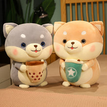 Load image into Gallery viewer, 20cm-45cm Kawaii Bubble Tea Dog Plush Toy Stuffed Animals
