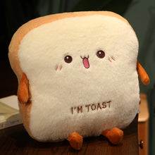 Load image into Gallery viewer, 31cm-50cm Bread Pillow Toast Food Plush Soft Dolls
