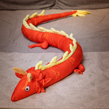 Load image into Gallery viewer, 220cm Creative Dragon Plush Toys Stuffed Colourful Dragons
