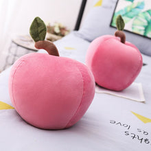 Load image into Gallery viewer, 25cm-40cm Pink Apple Plush Toys Soft Sweet Cartoon Apple Dolls
