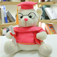 Load image into Gallery viewer, 18cm/23cm Cute Graduation Gown Bear Stuffed Plush Toys
