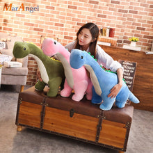 Load image into Gallery viewer, 50cm/80cm/100cm Colorful Giant Sauropod Dinosaur Stuffed Plush Toys
