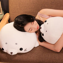 Load image into Gallery viewer, 50cm/60cm Cute Stuffed Sea Lion Plush Toy Soft Pillow
