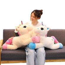 Load image into Gallery viewer, 40cm/60cm/80cm Rainbow Unicorn Plush Toys Kawaii Kids Toys
