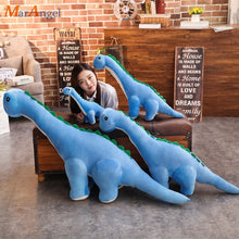 Load image into Gallery viewer, 50cm/80cm/100cm Colorful Giant Sauropod Dinosaur Stuffed Plush Toys
