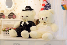 Load image into Gallery viewer, 2pcs/Pair 20cm/40cm Wedding Teddy Bear Couples Plush Toys
