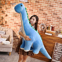 Load image into Gallery viewer, 50cm/80cm/100cm Colorful Giant Sauropod Dinosaur Stuffed Plush Toys
