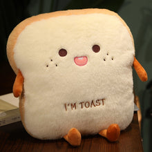 Load image into Gallery viewer, 31cm-50cm Bread Pillow Toast Food Plush Soft Dolls
