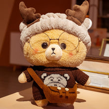 Load image into Gallery viewer, 30cm Cute Brown Teddy Bear Toy With Clothes Dress Up Bear Doll
