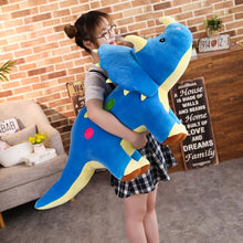 Load image into Gallery viewer, 40cm-100cm Creative Big Plush Soft Triceratops Plush Toys
