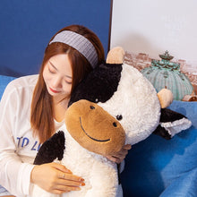 Load image into Gallery viewer, 25cm-50cm Cute Sitting Cow Plush Toys in a Variety of Sizes
